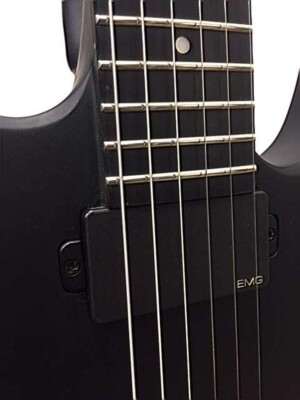 STEINBERGER Synapse Demon Headless Guitar Black EMG Pickup