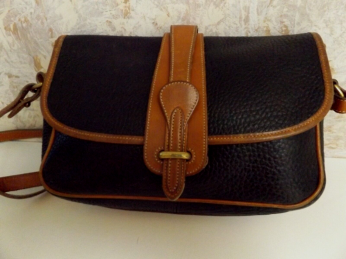 Borsa a tracolla vintage Dooney and Bourke in pelle tutte le stagioni USA - Foto 3 di 11