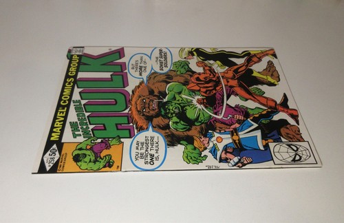 INCREÍBLE HULK #258 CASI NUEVO/M? (SIN LEER) (1er equipo soviético de súper soldados) (1981) - Imagen 6 de 6