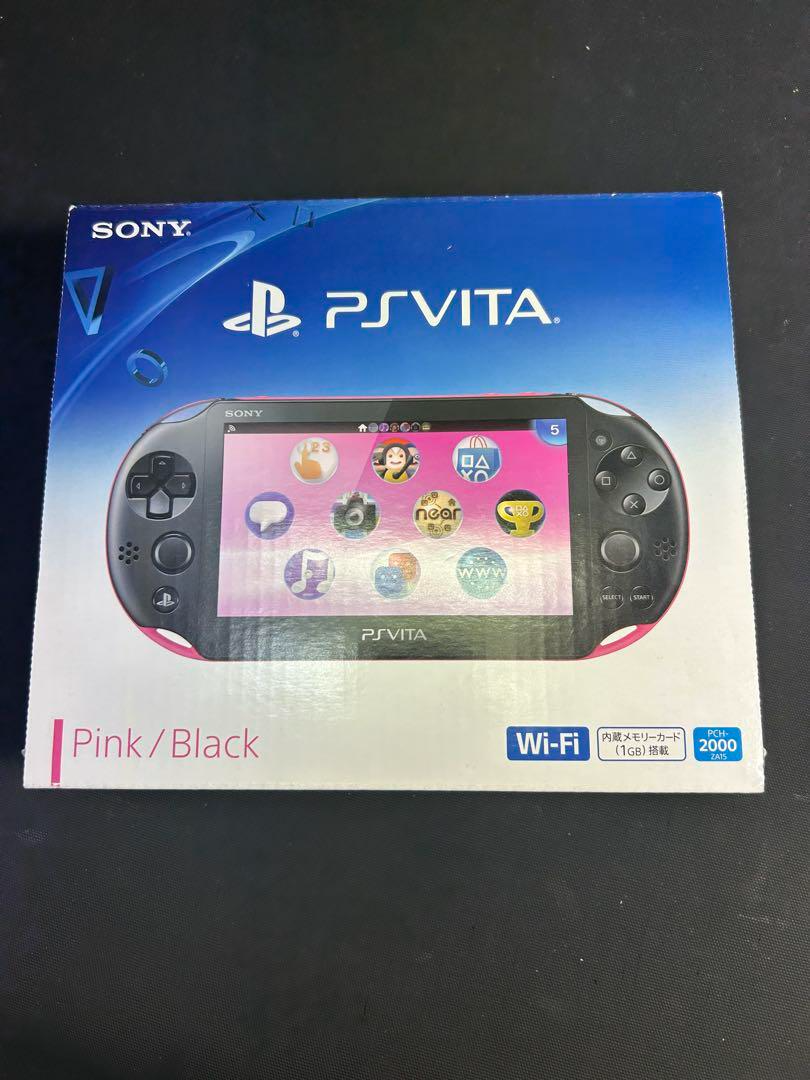 PS Vita PCH-2000 ZA15 Pink/Black Wi-Fi Model Sony PlayStation 