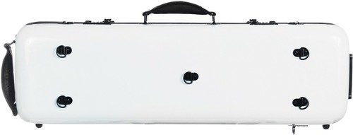 UK Fiberglas Geigenetui sicher länglich 4/4 M-Etui weiß - Bild 2 von 12
