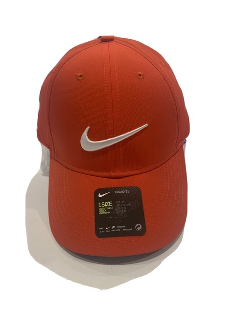 nike hat orange