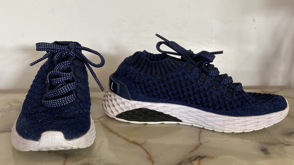 Nobull Navy Knit Runner Mens Sz 7 Womens Sz 8.5 No Bull  display picture 1