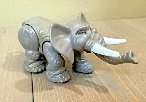 1995 Fisher Price Tierfamilien beweglicher 3 Zoll Löwe Gorilla Eisbär Elefant - Bild 9 von 9