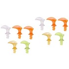 Set of 2 Fruchtsaftpresse Entsafter Manuell Zitronensaftung Zitronenquadrat