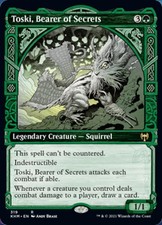 Toski, Bearer of Secrets (Showcase) [Kaldheim] Foil Near Mint