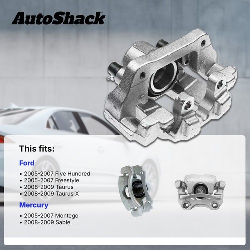 Rear Left Brake Caliper w/ Bracket for Ford Five Hundred Taurus X 3.5L V6 - Picture 2 of 7