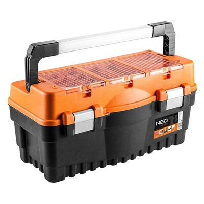 Profi Werkzeugkasten 21 (54.7 x 27.1 x 27.8cm) Organizer Verschließbare Fächer
