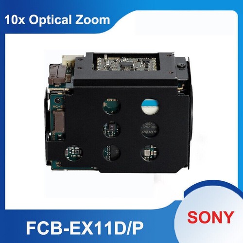 SONY FCB-EX11DP FCB-EX11D PAL/NTSC 10X Optical Zoom Colour Block Camera Module - Picture 1 of 8