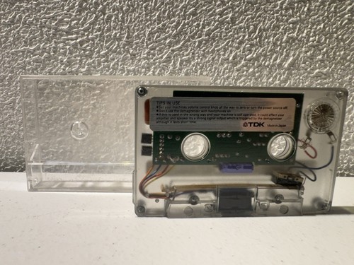 Vintage TDK HD-01 Head Demagnetizer Cassette for Tape Deck Rare Made In Japan - Picture 2 of 2