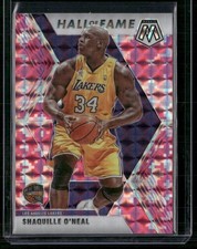 2019-20 Panini Mosaic #281 Shaquille O'Neal Camo Pink