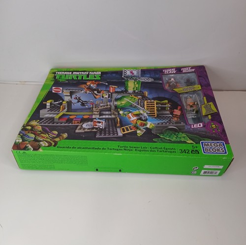 New In Box Mega Bloks Teenage Mutant Ninja Turtles TMNT Turtle Sewer Lair - Picture 4 of 6