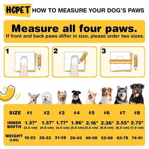 Hundeschuhe, Hundestiefel & Pfotenschutz für Winter Schneetage, Regenwetter, O... - Bild 2 von 6