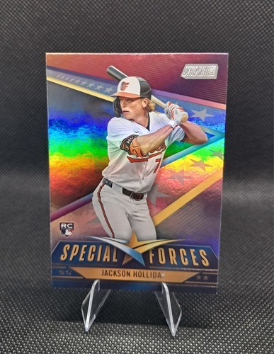2024 Topps Stadium Club - Special Forces Jackson Holliday #SF-3 (RC) - Picture 3 of 3