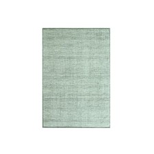 Hand Knotted Rug 2'x3' Green Wool Oxidized and Distressed Grass Design 76990