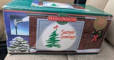 Vintage 2000 Mr. Christmas Motion Holiday Projector Complete Open Box Unused