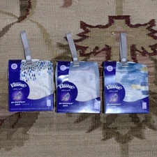NEW Set of 3 Kleenex Go Anywhere Clip On Packs 3-Ply 30 Tissues Discontinued