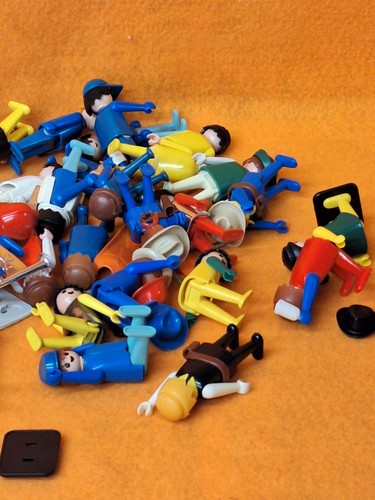 Lote de trabajo conjunto mixto de figuras PlayMobil de colección X 58 figuras y accesorios - Imagen 15 de 24