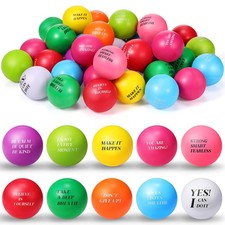 Stress Balls for Adults - 100 Pcs Colorful Foam Stress Relief Gift Toys with ...