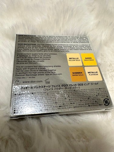 Dior Backstage Glow Face Palette 003 Highlighter & Blush Multi Shade Brand New - Picture 18 of 24