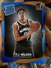 2017-18 Panini Donruss - Rated Rookies D.J. Wilson #184 (RC)
