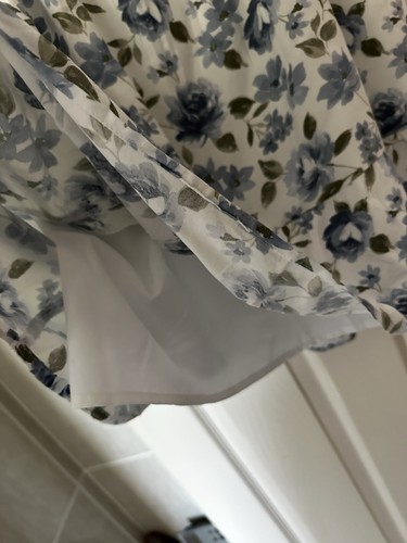 Hollister Channeled Waist MINI DRESS - Day dress Size XL - BNWT Blue Flower - Picture 4 of 15