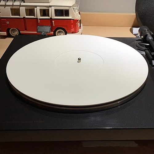 Tocadiscos HiFi 12" Alfombrilla Disco Vinilo Reproductor de Discos Almohadilla Antiestática 3mm Delgada - Imagen 13 de 15