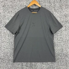 Ten Thousand Shirt Mens XL Gray Better Than Yesterday Athletic Training Gym Tee