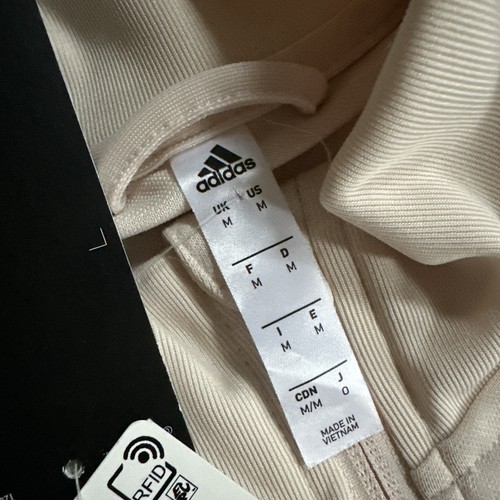 ADIDAS "The Brand With The 3 Stripes" Ivory Track Zip Up Jacket Men's XL Adidas - Picture 9 of 12