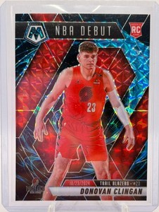 2024-25 Panini Mosaic Donovan Clingan NBA Debut Genesis (RC) #261 SSP
