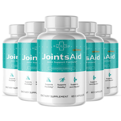 Joints Aid- Joint Health Support- 5 Bottles- 300 Capsules