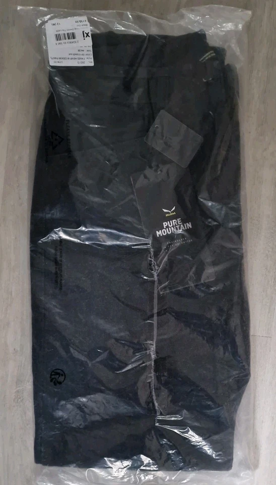 SALEWA FANES BLACK HEMP LADIES DENIM PANTS BNWT RRP £130 - Image 1 of 1