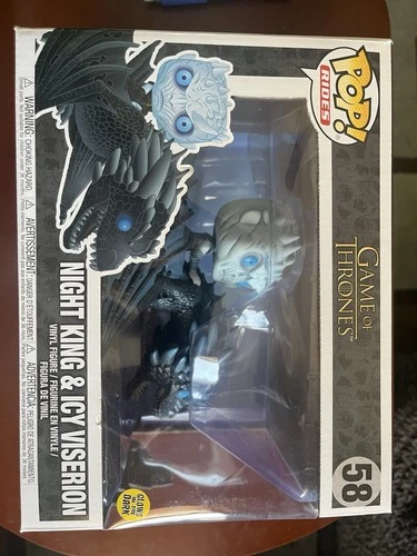 Funko Pop! Rides: Game of Thrones - Night King & Icy Viserion (Glows in the...