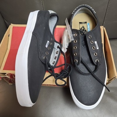 Men's 11 VANS Chima Ferguson PRO Skate Sneakers Waxed Twill Black Checkers