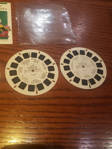 Raro pacchetto GAF "ASTERIX E CLEOPATRA" View-Master vintage 3 rulli B 457-E - Foto 7 di 8