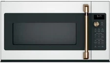 Cafe 30" 1.7 cu.ft. 4-Speed Over-the-Range Convection Microwave Oven CVM517P4MW2