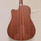 41" Cutaway Acoustic Guitar Spruce Layered Wood Top Gigbag Sapele Plywood Back — photo 4