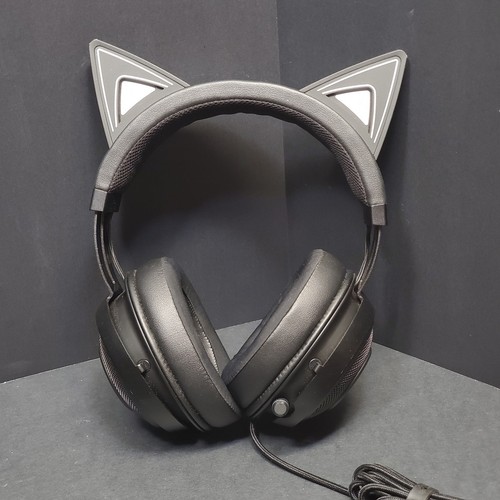 Razer Kraken Kitty V2 Wired USB End Gaming Headset Schwarz Einziehbares Mikrofon - Bild 12 von 12