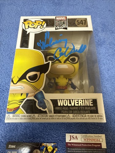 Wolverine AUTOGRAPHED Cal Dodd Funko Pop #547 JSA Certified AUTHENTIC - Picture 2 of 7