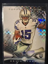 2014 TOPPS PLATINUM FOOTBALL DEVIN STREET X-FRACTOR RC #134 MINT!!!
