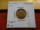 1909 VDB United States BU Lincoln Wheat Penny Cent 1c - No Reserve - Free S&H US