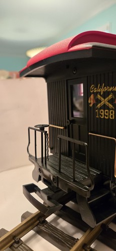 LGB 30808 G Scale 14th National Garden Railway Convention Car Metal Wheels Light - Picture 5 of 12