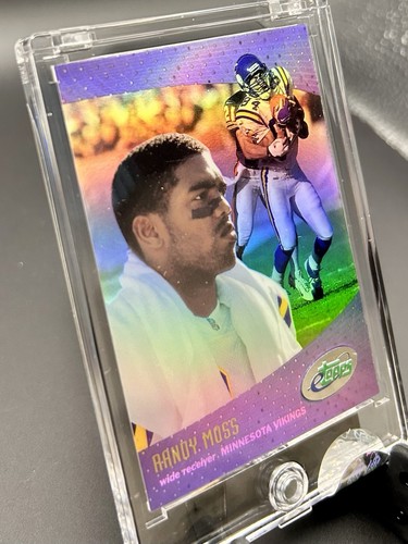 2000 eTopps IPO Randy Moss • 1st Year • Sealed Uncirculated • /982 - Picture 3 of 4