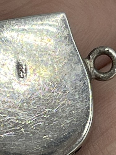 Vintage Markasiten Herz Blume Armband 925 Sterling Viktorianischer Stil Charms - Bild 9 von 15