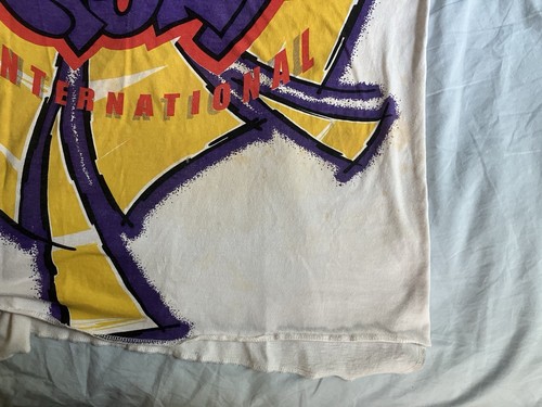 Vintage 1995 AXO Sports International Graffiti Moto Cross Supercross Jersey L - Picture 7 of 9