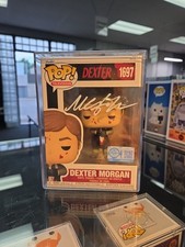 Funko Pop! Vinyl: Dexter Morgan (Bloody) Exclusive #1697 Autographed Hard Stack