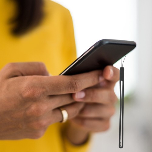 9 szt. Silikonowa bransoletka Lina telefoniczna Telefon komórkowy Smycz ręczna Wielofunkcyjny pasek - Zdjęcie 8 z 12