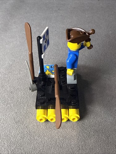 Balsa de colección LEGO 6234 Piratas Renegados 99,9% completa con instrucciones - Imagen 5 de 10