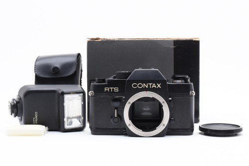 [Fast neuwertig] Contax RTS analoge Spiegelreflexkamera 35 mm + TLA30 Blitzgerät aus Japan