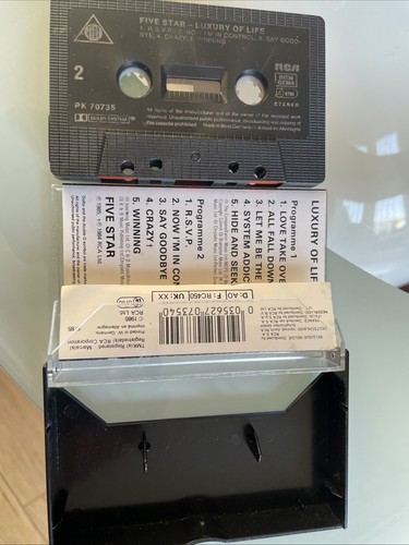 5 Star - Luxury Of Life (1985) Cassette RARE (VG+) - Picture 2 of 2